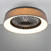 Ledowy plafon z wentylatorem FARSUND R62662111 RL Light 30W 3000-6500K ściemniany szary