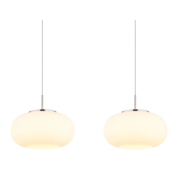 Molekułowa lampa wisząca nad stół Quintara 15744-4HN LED 24W 3000K nikiel