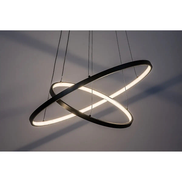 Regulowany zwisający żyrandol Beliza 72345 LED 75W 3000-6500K czarny