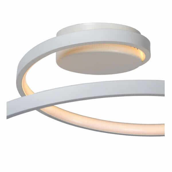 Plafoniera LAMPA sufitowa MAXENCE 46199/25/31 Lucide metalowa OPRAWA ściemnialna LED 24W 3000K plafon biały