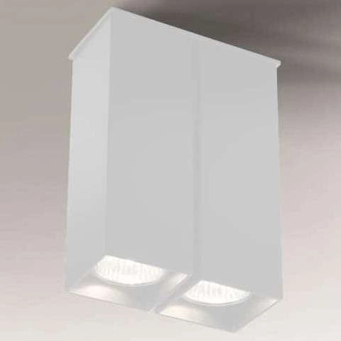 Spot LAMPA sufitowa TODA 7004 Shilo metalowa OPRAWA plafon DOWNLIGHT biały