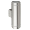 Kinkiet ścienny do salonu Palin XL 98437 metalowy tubka IP44 srebrna