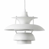 Lampa zawieszana do jadalni Retro ABR-APPLE-W Abruzzo industrialna biała