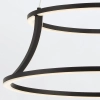 Okrągła lampa wisząca Cadoux QN-CADOUX-P-BK LED 54W 3000K czarny