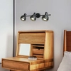 Regulowana LAMPA sufitowa REUS LP-8069/3WS BK Light Prestige metalowa OPRAWA geometryczny spot czarny