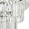 Pałacowa lampa wisząca Angel ANG0808 Dar Lighting kryształ chrom przezroczysta