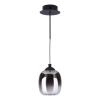 Szklana lampa ścienna Ramona RAM0722 LED 5,5W 3000K loftowa czarny