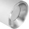 Metalowa lampa podtynkowa PALLAS 314116 tuba do sypialni biała
