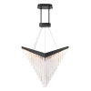 Lampa wisząca glamour Vivien QN-VIVIEN-P-L-BK LED 40W 3000K czarna
