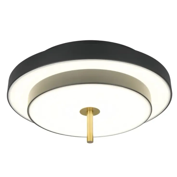 Nowoczesna sufitowa lampa Keaton 640210180 LED 34W 2300-4000K czarny