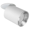 Metalowa lampa podtynkowa PALLAS 314116 tuba do sypialni biała