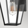 Kinkiet elewacyjny Palma HK-PALMA-S-BK Hinkley IP44 lampion metalowy czarny