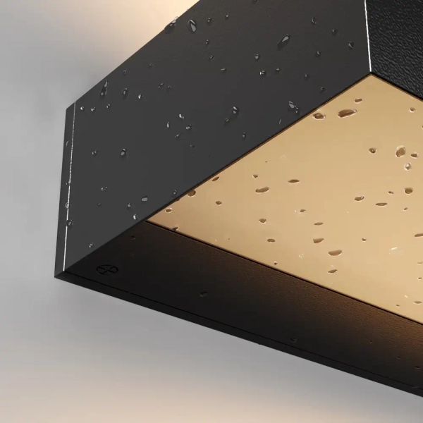 Kinkiet ścienny ogrodowy Lot O428WL-L20GF3K LED 20W 3000K IP65 grafitowy