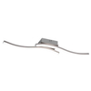 Przysufitowa lampa fale NORVE DL407-62472 LED 5W 4000K srebrny