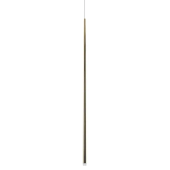 Złota lampa wisząca Lousie nowoczesna LED 3W 3000k nad stolik