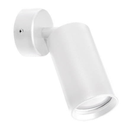 Regulowana LAMPA sufitowa DARIA SPT 03946 Ideus downlight OPRAWA metalowa kinkiet tuba biała