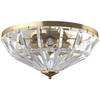 Kryształowy plafon Facet MOD094CL-06G Maytoni pałacowy złoty