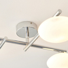 Łazienkowa lampa sufitowa L&-195008 Light& kule szklane IP44 chrom