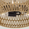 Lampa sufitowa do sypialni Casablanca QZ-CASABLANCA-3SF-PBZ brązowy