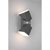 Regulowana lampa ścienna HADOR DL242270669 LED 7W 3000K IP54 antracyt