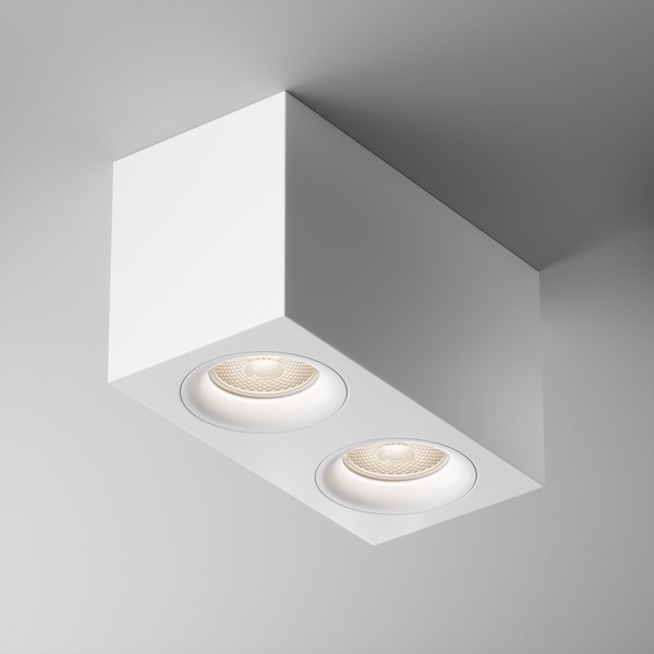Lampa sufitowa Plafon kuchenny Slim C013CL-02W Maytoni kostka biała