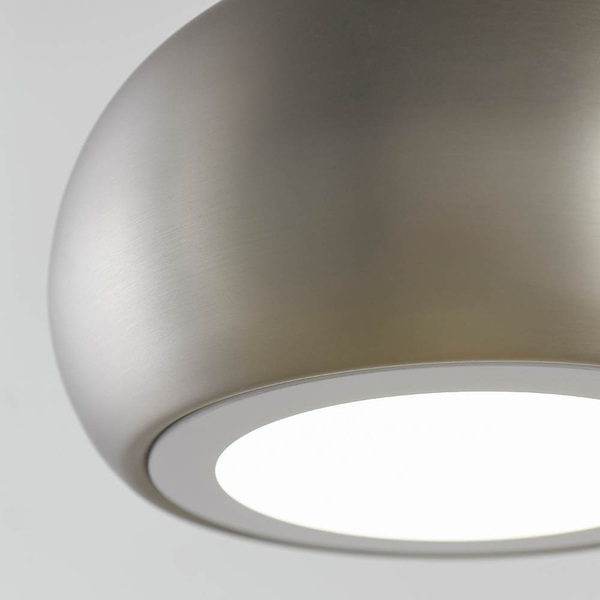 Wisząca lampa kropla Brosnan 61296 LED 19W 4000K srebrny