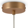 Kulista wisząca lampa Basic Form MOD321PL-01G1 ball złota