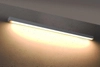 Ścienna LAMPA kinkiet PINNE SOL TH091 prostokątna OPRAWA liniowa metalowa LED 48W 3000K belka aluminium