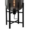 Szklana LAMPA stołowa MAVERSA FL-82321-1A-S Italux loft biurkowa przydymiona