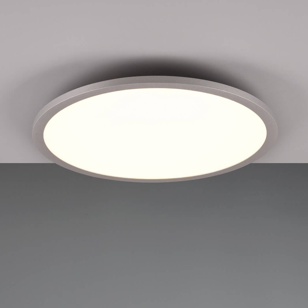 Minimalistyczny plafon Yuma 641710287 LED 20W 3000-6500K biały srebrny