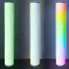 Lampa podłogowa z pilotem Stella 325341 Polux RGB słupek biała