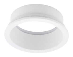 Białe oczko ozdobne do lampy Long pierścień okrągły ring