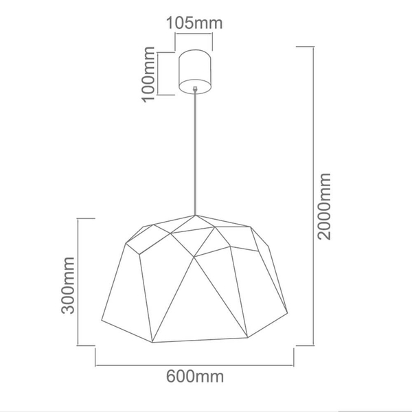 Lampa wisząca Iseo OR80476 do kuchni nad wyspę biała