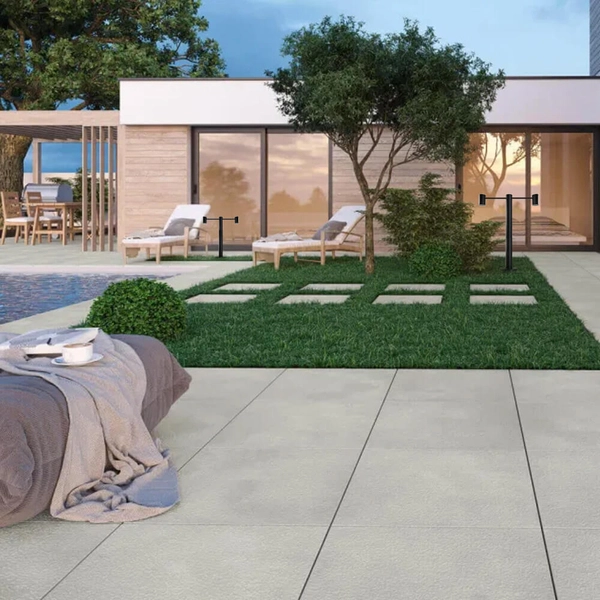 Słupek zewnętrzny stojący Niseko 9922 Shilo IP54 tuby metalowy czarny