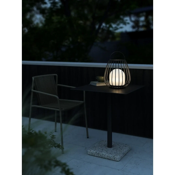 Lampka stołowa bezprzewodowa Jim 2218105003 LED 3W 2700K IP54 czarny