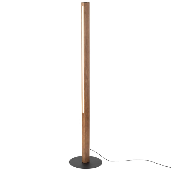 Stojąca lampa ekologiczna Teo 1410 LED 13W 3000K belka drewniana