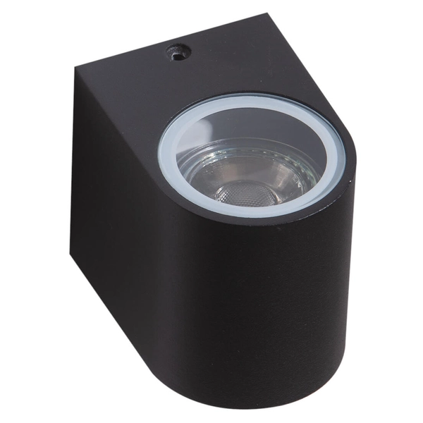 Czarny kinkiet na taras Rimini AZ4265 Azzardo IP54 lampa ścienna