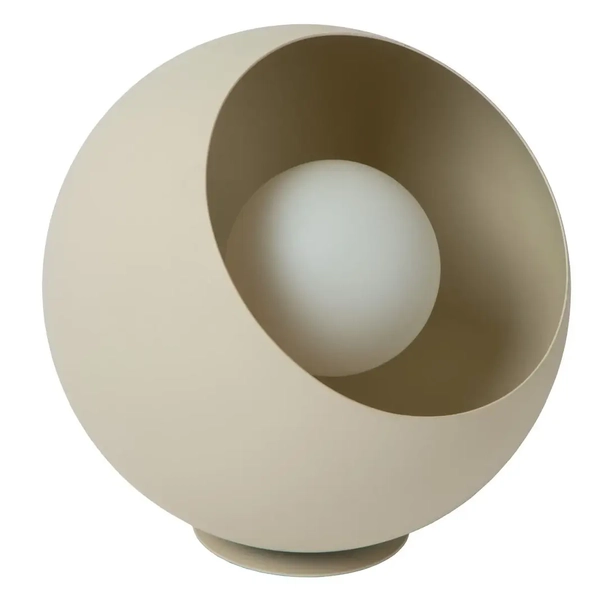 Metalowa lampka nocna Doredos 51500/20/38 Lucide z wtyczką beżowa