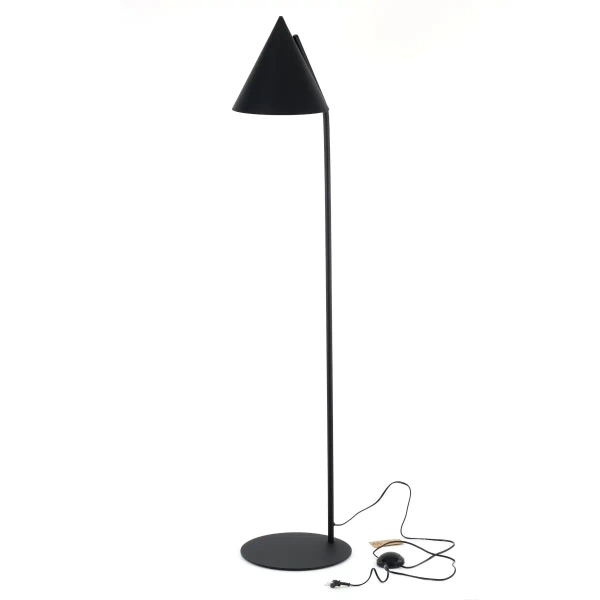 Podłogowa lampa do czytania CONO 16010 salonowa czarny