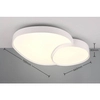 Ledowa lampa natynkowa Rise 647519231 Triodo LED 51W 2700-6500K do holu biała