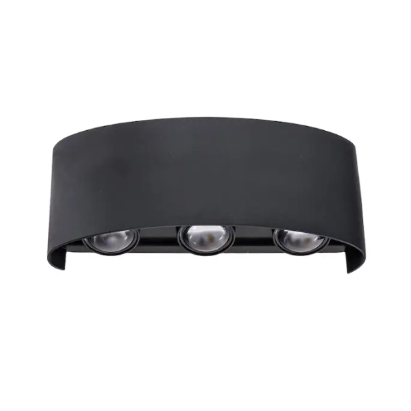 Elewacyjna lampa Clada CGCLADALED6W LED 6W 4500K góra-dół IP65 czarny