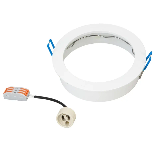 Lampa wpustowa sufitowa REDONDO ML1077 na przedpokój biała