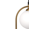 Lampa wisząca eliptyczna Ring MOD013PL-02BS1 zwis mosiądz