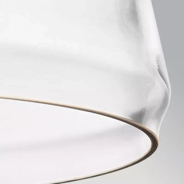 Klasyczna lampa wisząca Nottinghill mosiądz przezroczysta szklana 1xE27 ELS-NOTTINGHILL-P-PNBR