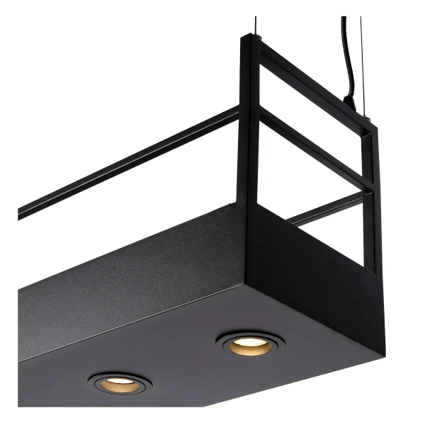 Wisząca lampa nad wyspę MIRAVELLE 21427/06/30 Lucide czarny