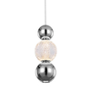 Metalowa lampa zwis Oter PND-83728-7W-3K-CH Italux LED 7W 3000K przezroczysty chrom