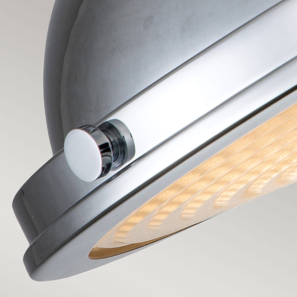 Lampa sufitowa retro metalowa Amelia HK-AMELIA-F-M-CM chrom