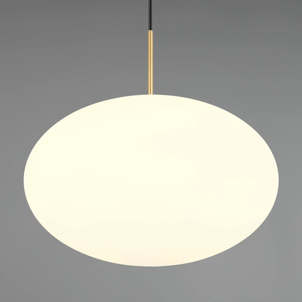 Zwis lampa salonowa FOMENTO 363190108 Trio pojedyncza bubble złoty biały