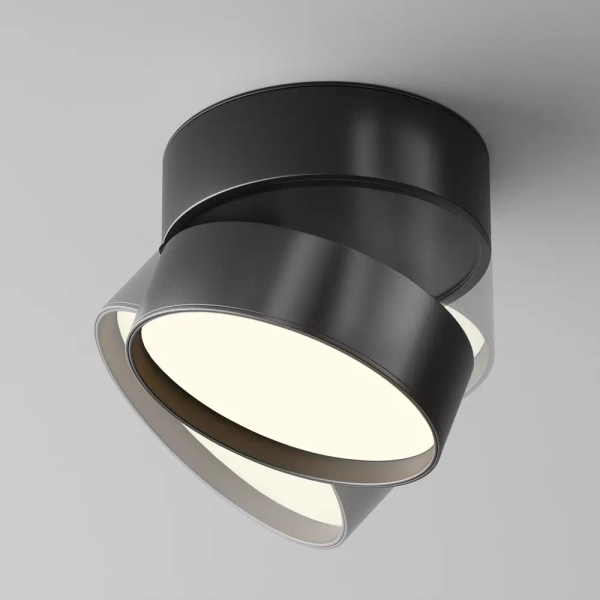 Sufitowa lampa z regulacją Onda C024CL-18W3K-B-1 LED 18W 3000K czarna