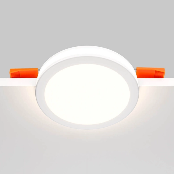 Podtynkowa lampa Phanton DL2001-L12W Maytoni LED 12W 3000K krążek biała